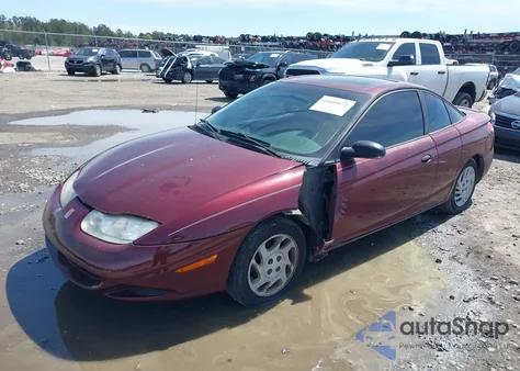2002 Saturn S-Series Sc1 z USA, uszkodzony, nr VIN 1G8ZN128X2Z261226